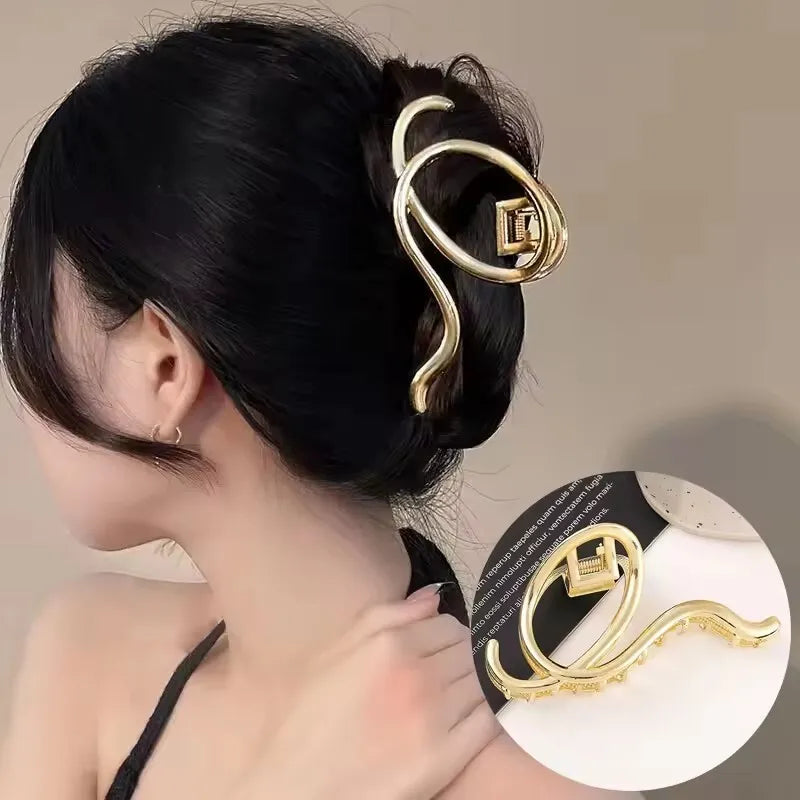 Metal Hair Clip Fashion Barrettes