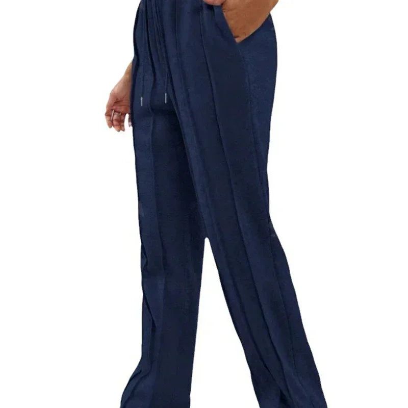 Women’s Streetwear Sweatpants – High Waist Loose Joggers