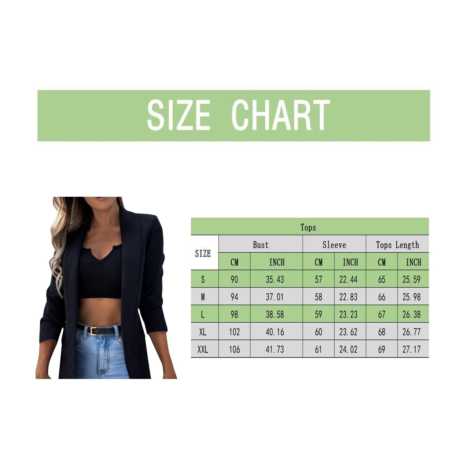 Women’s Slim Fit Blazer Cardigan – Office Chic