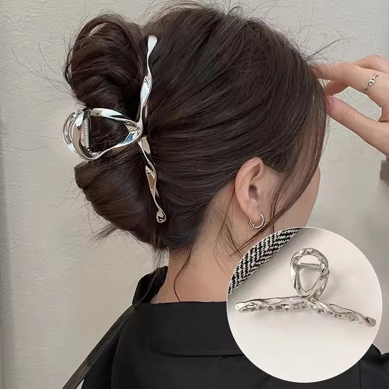 Metal Hair Clip Fashion Barrettes