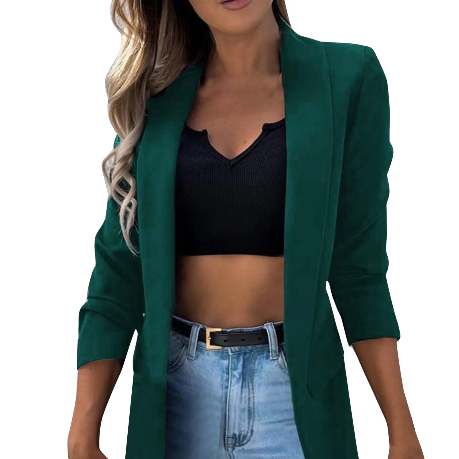 Women’s Slim Fit Blazer Cardigan – Office Chic