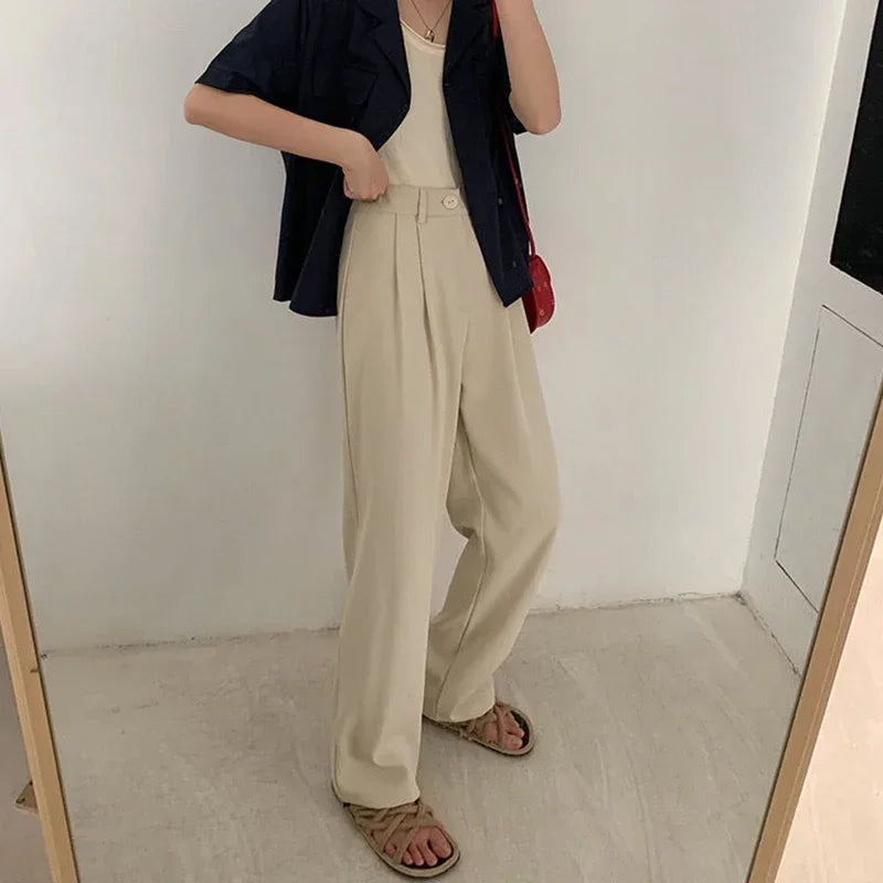 HELIAR Women’s High Waist Suit Pants