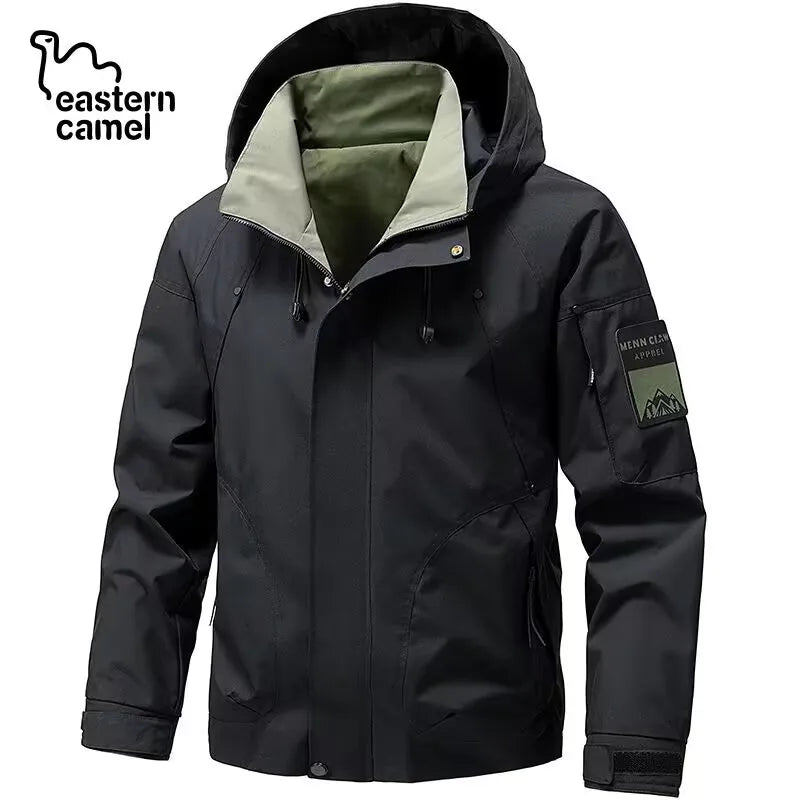 Army Training Coat – Custom Logo Men’s Soft Shell Jacket