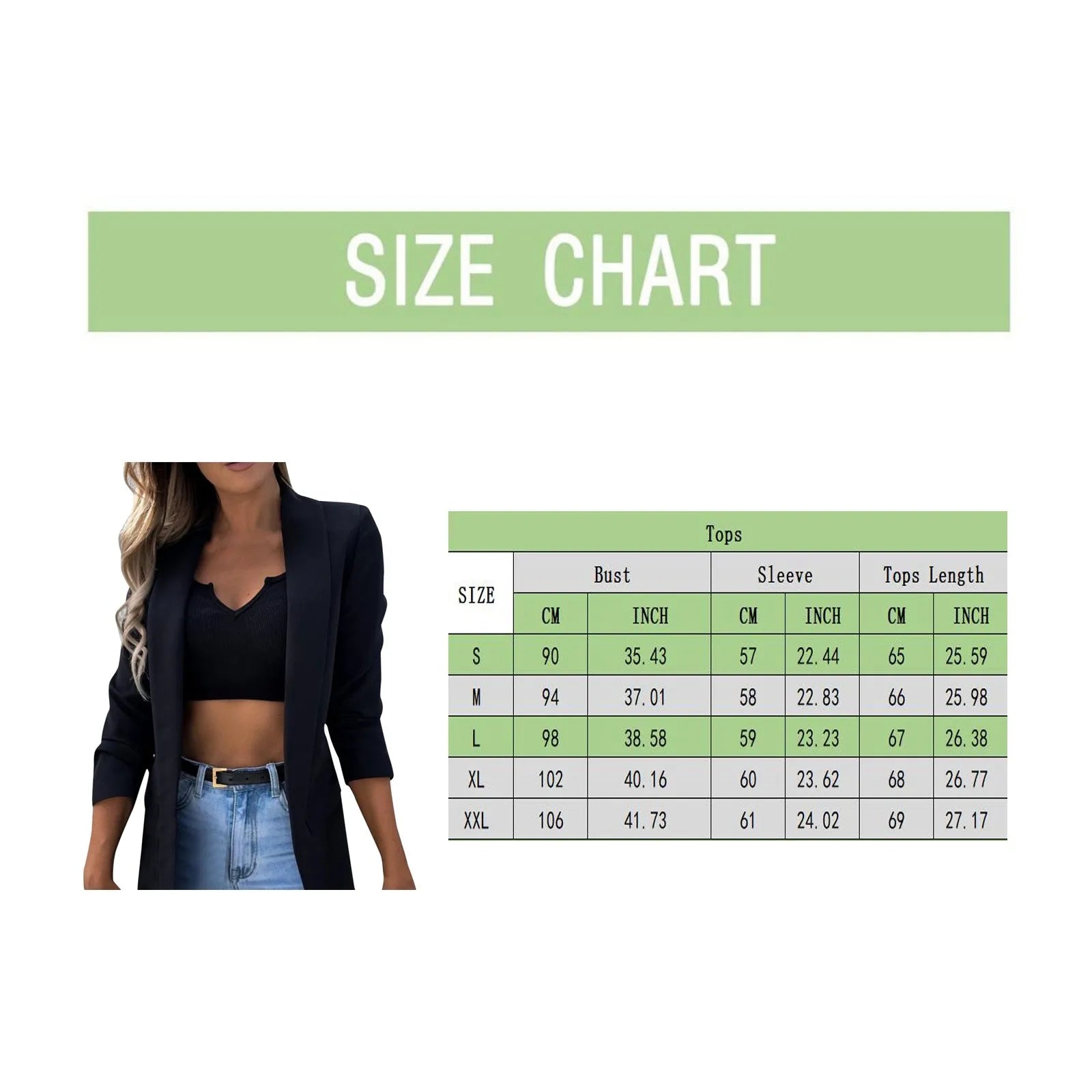 Women’s Slim Fit Blazer Cardigan – Office Chic
