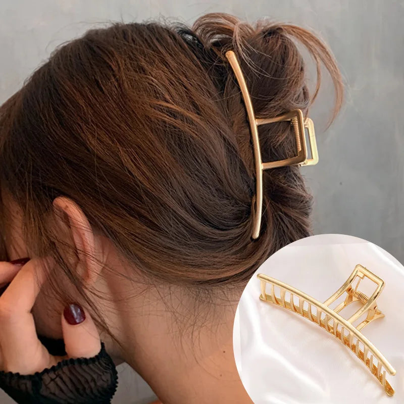 Metal Hair Clip Fashion Barrettes