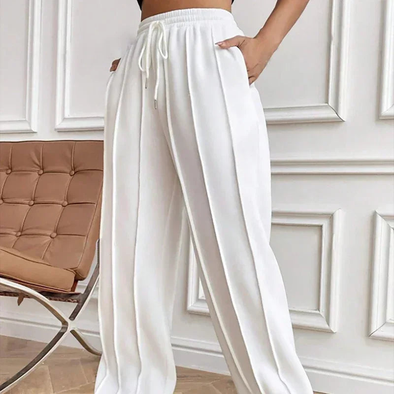 Women’s Streetwear Sweatpants – High Waist Loose Joggers
