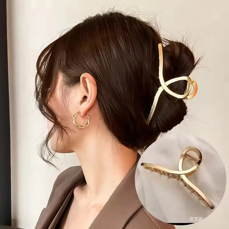 Metal Hair Clip Fashion Barrettes